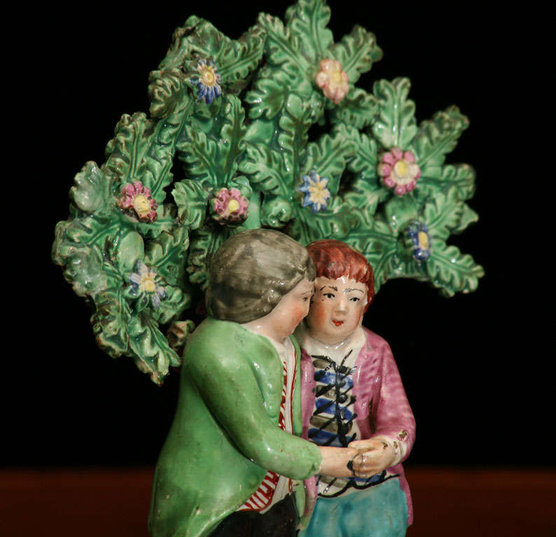 Walton Pottery Bocage Group Representing Friendship 1